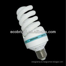 Alto brillo CFL lámpara T4 completo espiral 25W 8000H CE calidad